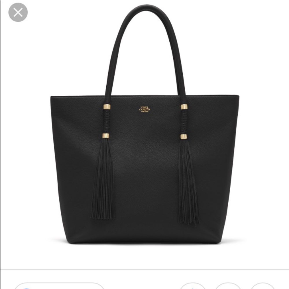 Vince Camuto Black Dessa Tote